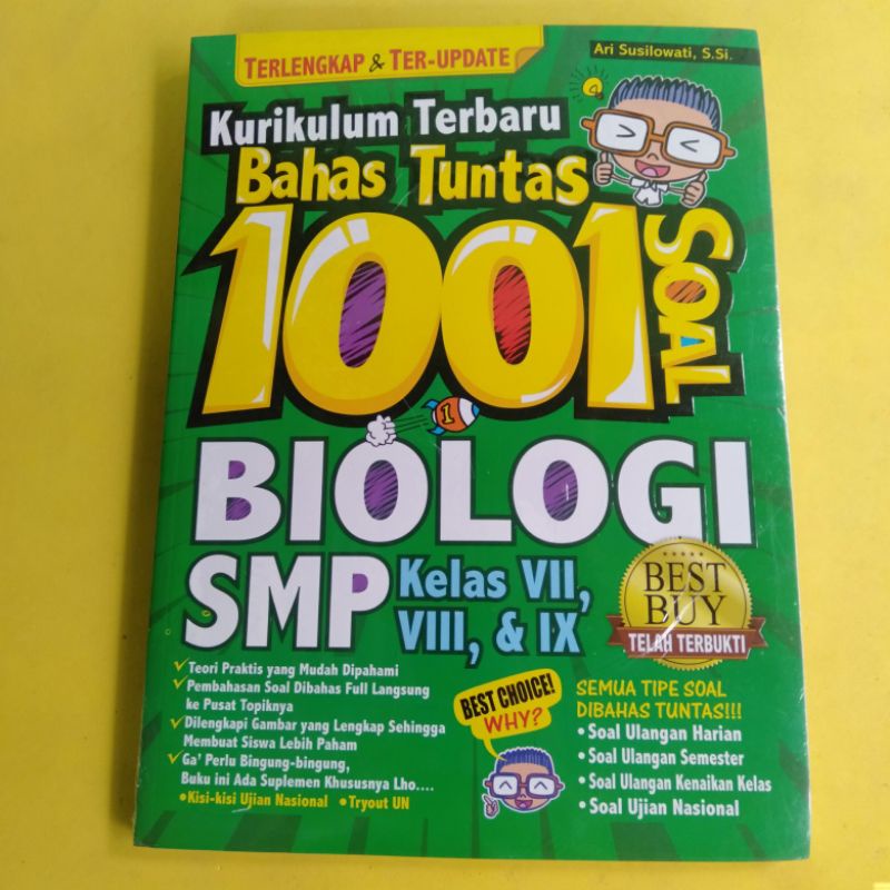 Bahas Tuntas 1001 Soal BIOLOGI SMP  (Pustaka Widyatama)