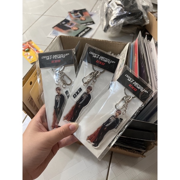 [READY STOCK] EXO TEMPO BAEKHYUN ACRYLIC KEYRING