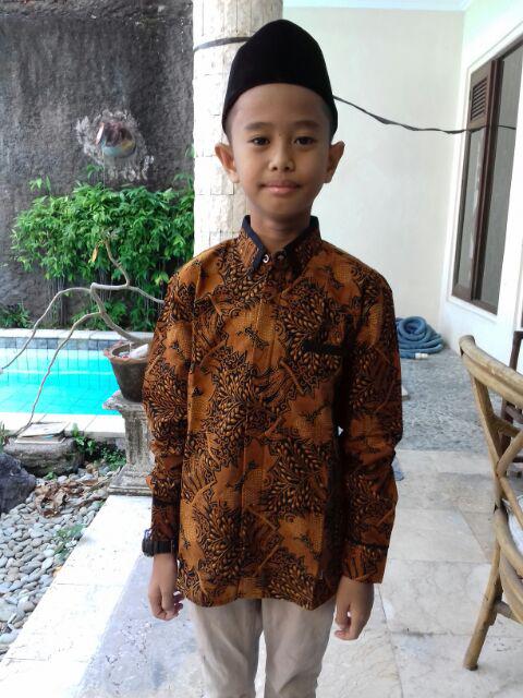 Baju Batik Anak Laki-laki,kemeja Anak/hem Anak/batik Anak