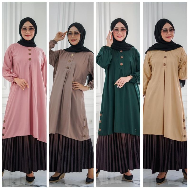TUNIK RAYON TWILL/LONG TUNIK RAYON TWILL/TUNIK RAYON/ATASAN RAYON/ATASAN TUNIK RAYON TWILL