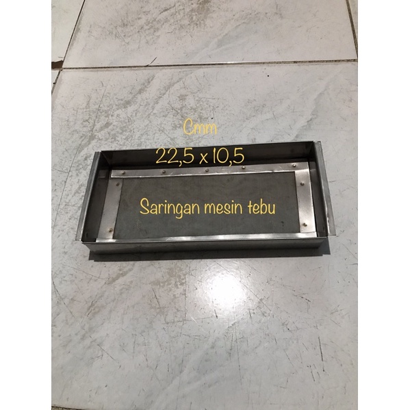 

saringan mesin minuman tebu 22,5x11,5