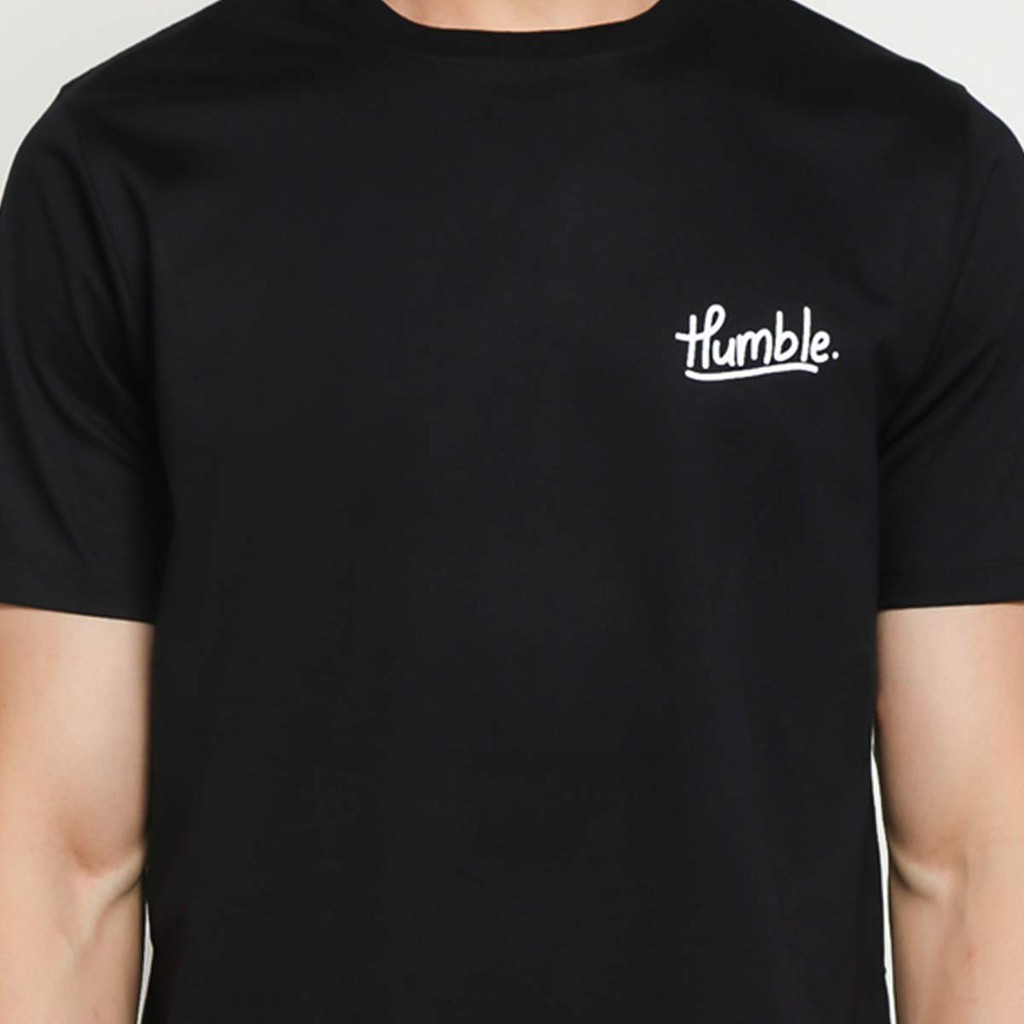 2FAB4YOU T-shirt Humble Black/Hitam - Pria/Wanita