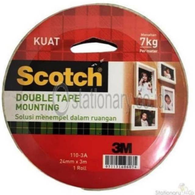 

3M Mounting Double Foam Tape - Isolasi Double Tape Foam