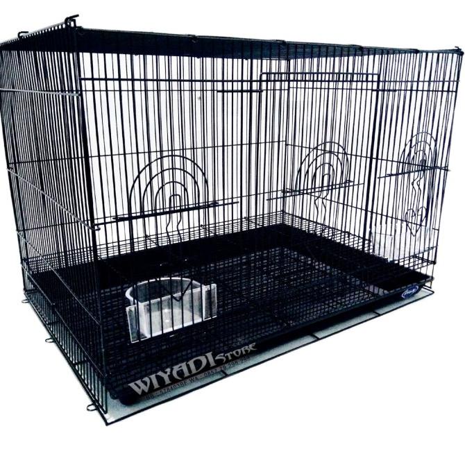 K22 Kandang Kucing Besi Lipat Besar Boom / Kandang Anjing