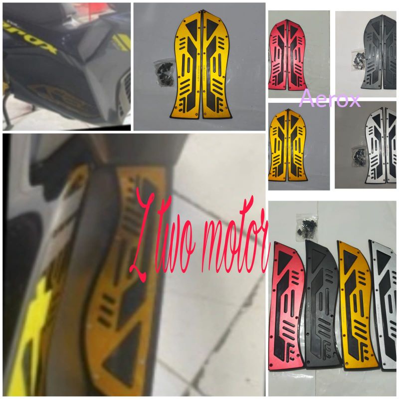 FLOORBOARD BORDES KARPET PIJAKAN BLACK DIAMOND NEW AEROX 2021 karpet aerox 2021