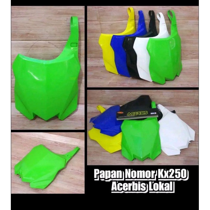 PAPAN NOMOR KX 250/PLAT NOMOR KX250/PAPAN START KX250/PAPAN NOMOR KLX250