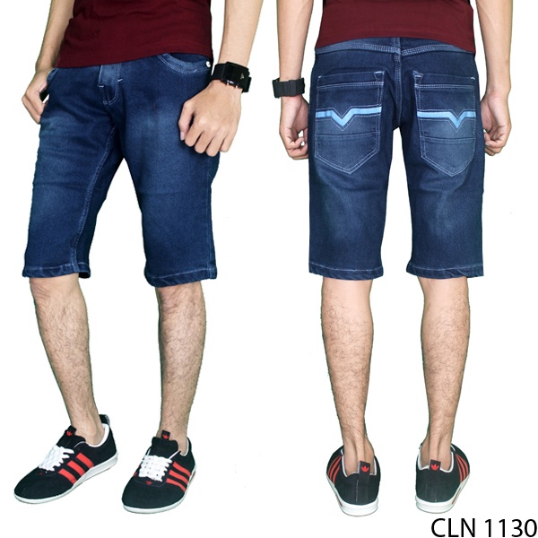 Celana Jeans Pendek Pria TerbaruCelana Jeans Pendek Pria Terbaru - CLN 1130