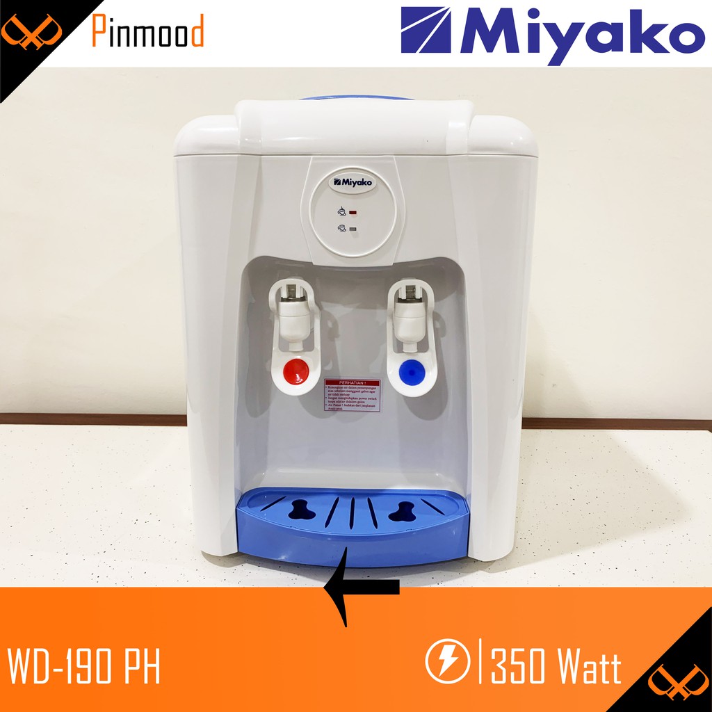 MIYAKO DISPENSER WD-190 PH [ HOT AND NORMAL ] GALON AIR MURAH