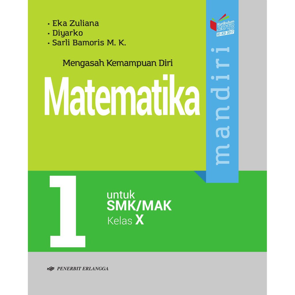 Buku Soal Smk Mak Mandiri Matematika Kelas 1 Kikd 2017 Shopee