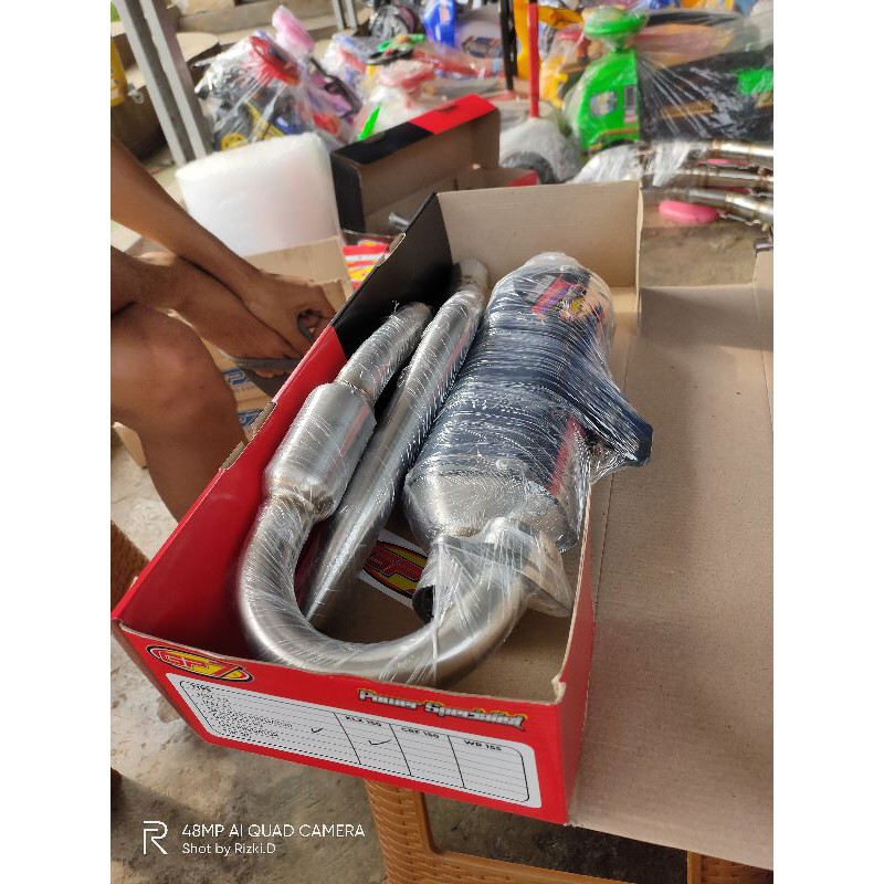 Kenalpot Gp7 Ballistic Predator KLX 150