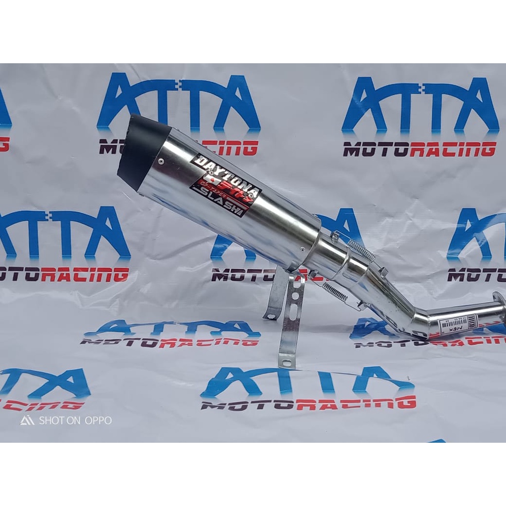 Knalpot Racing Daytona Yamaha Mio J Mio Soul GT Mio Fino 125