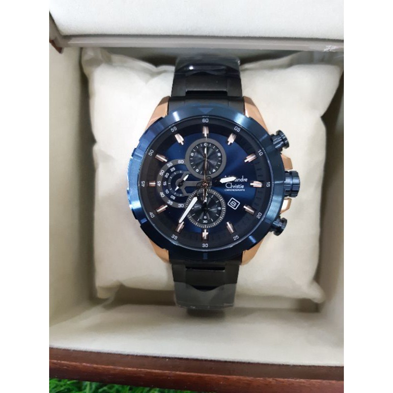 ALEXANDRE CHRISTIE AC 6508MC BIRU ROSE GOLD