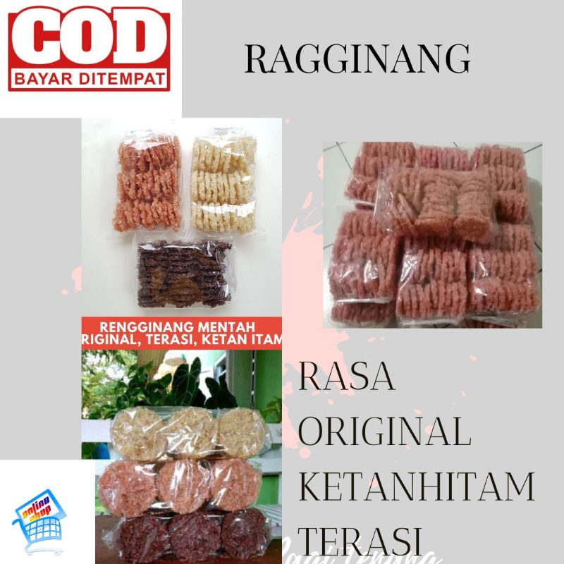 

RAGINANG MENTAH/ KETANASLI/RAGINANG GURIH ISI24PCS KERUPUK BEUKAH KRIUKKRIUK