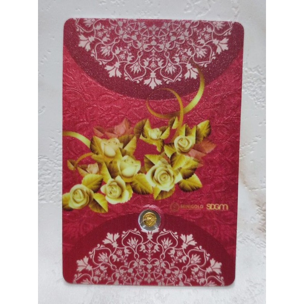 Logam Mulia MiniGold Wedding Series 0.025 gr