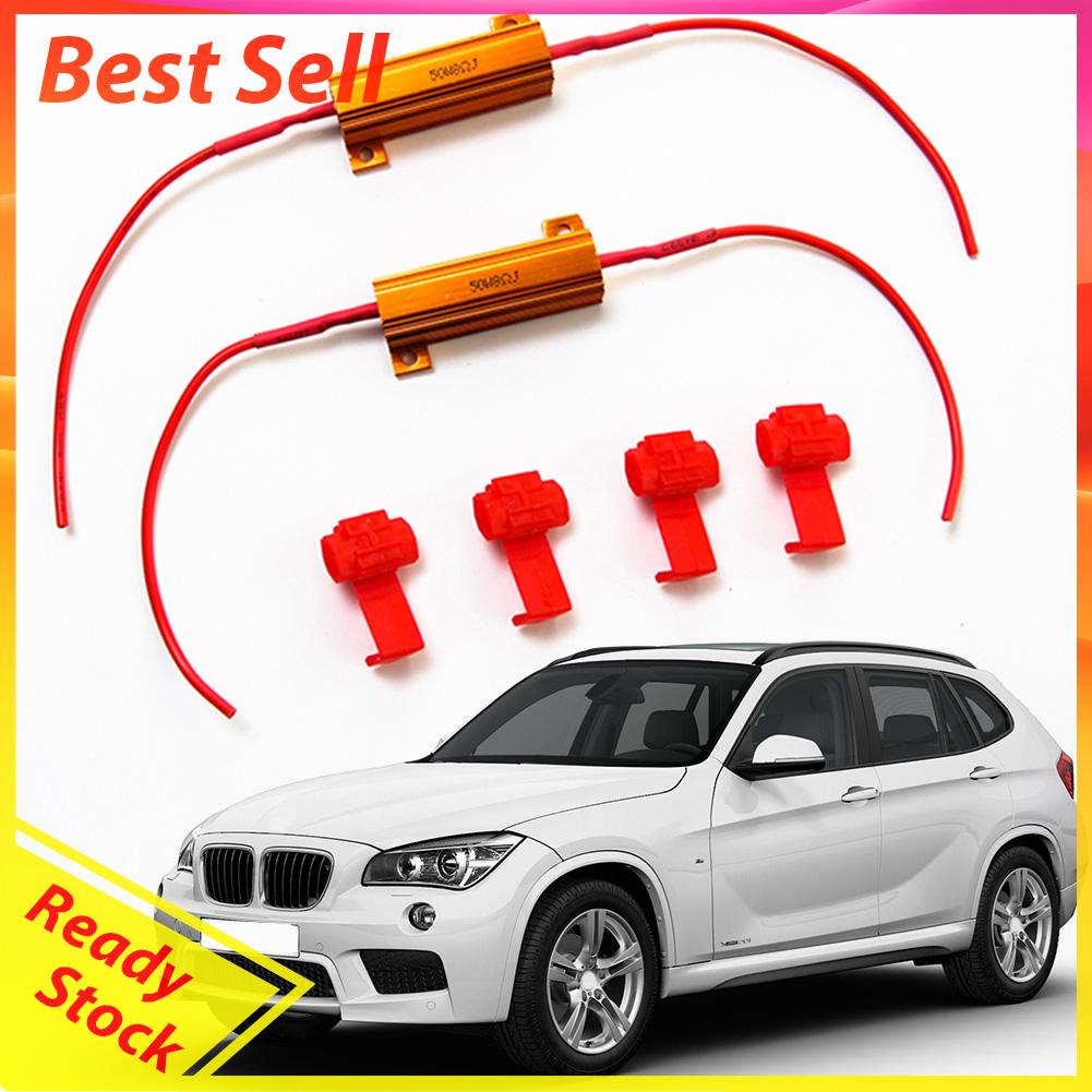 2pcs Resistor Beban LED Anti Air 8ohm 50W