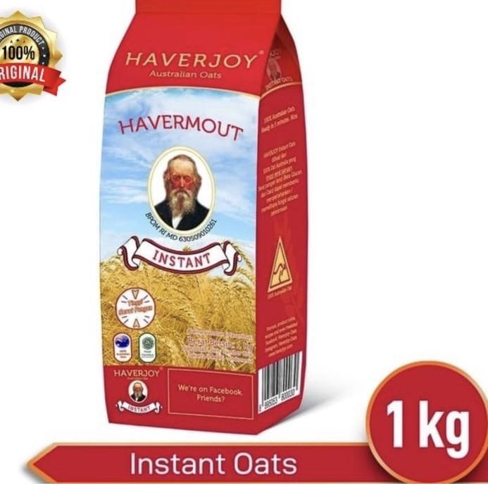

Terbaik! HAVERJOY INSTAN 1kg / HAVERJOY HAVERMOUT INSTAN 1kg / HAVERJOY OAT 1kg
