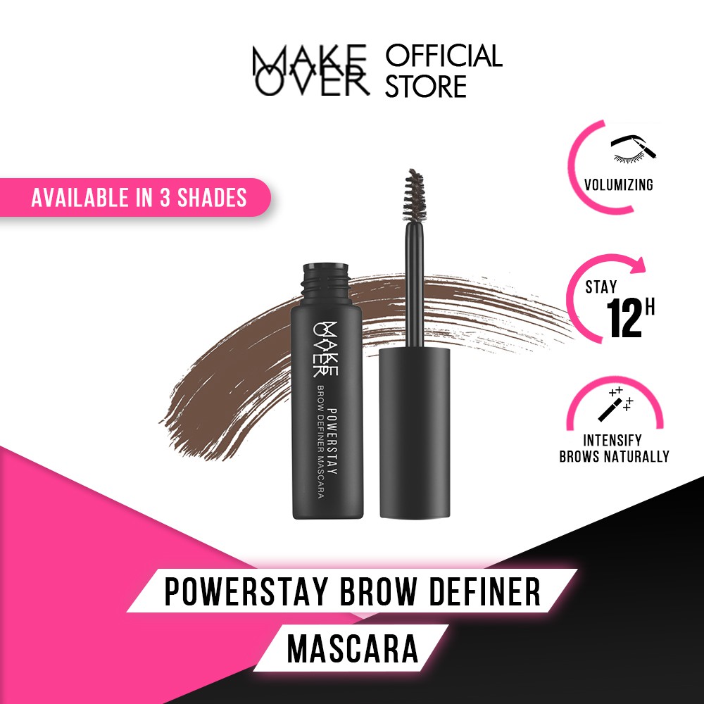 MAKE OVER Powerstay Brow Definer Mascara 6 5 g Eye Brow Mascara