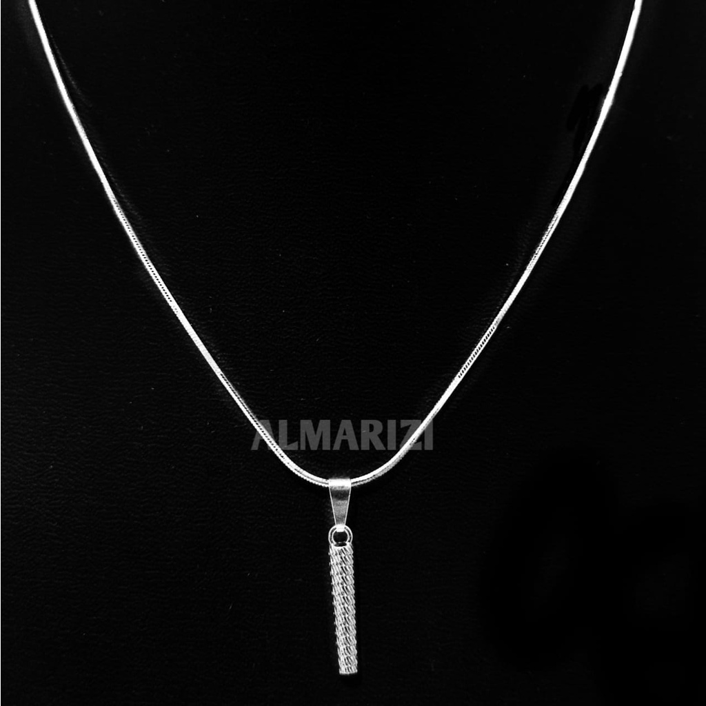 COD - KALUNG LIONTIN TERBARU ANTI KARAT DAN TIDAK LUNTUR WANITA/PRIA