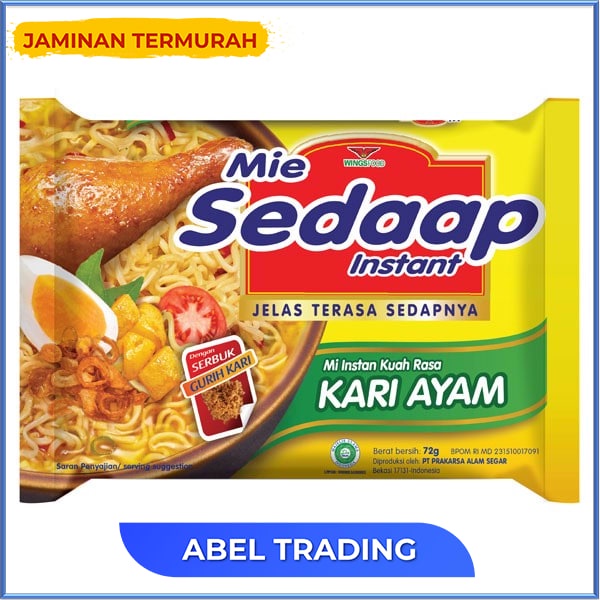 

Sedaap Mie Kari Ayam 72 Gr