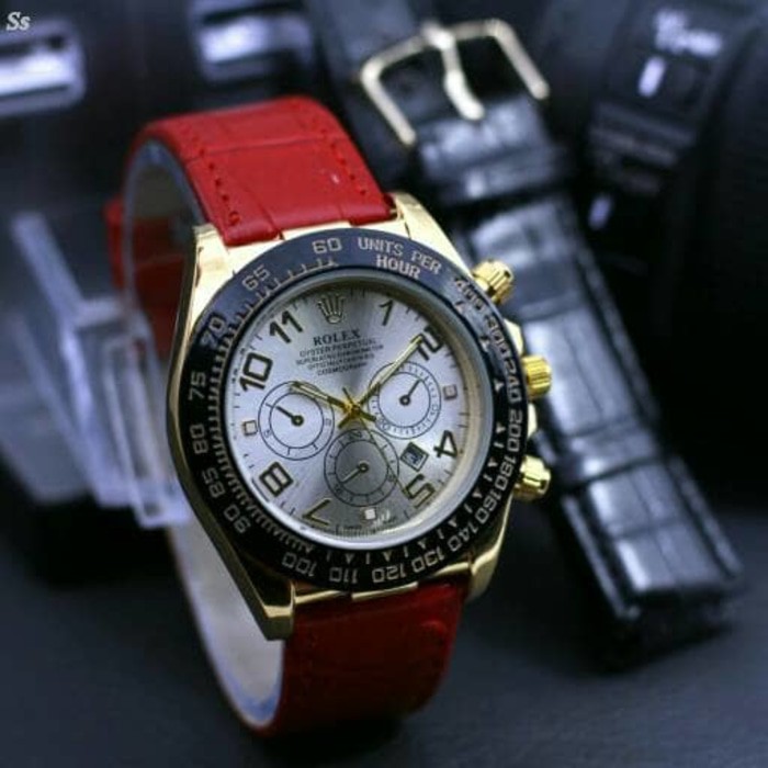 HOT TERLARIS Jam Tangan Pria / Cowok Rolex 1643 R Daytona
