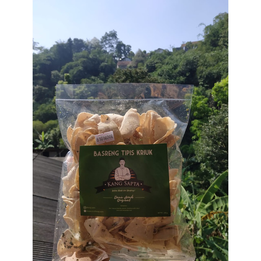 BASRENG TIPIS Kriuk Kang Sapta-Daun Jeruk