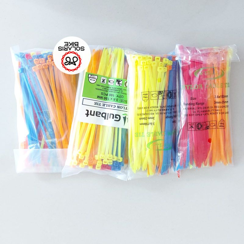 Cable Ties Kabel Tali Serut Warna