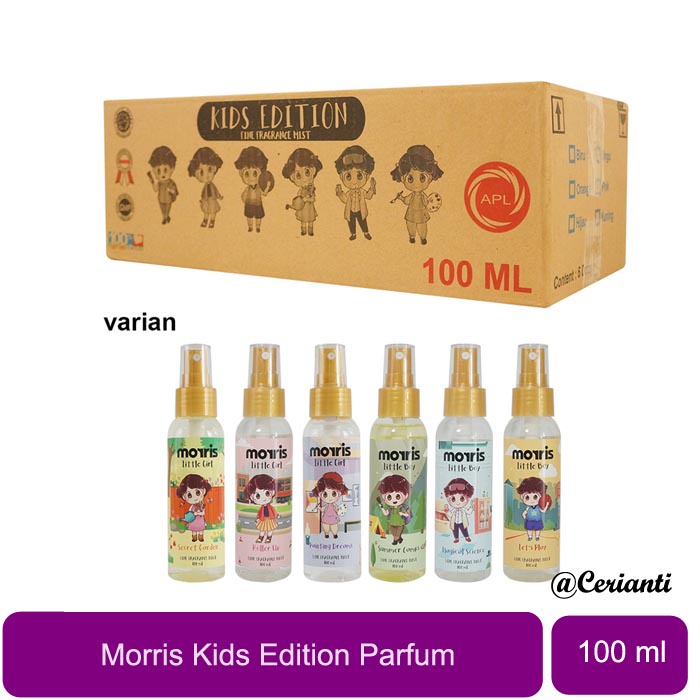 Morris Parfum Anak Cewek Little Girls Body Mist Spray 100 ml_Cerianti