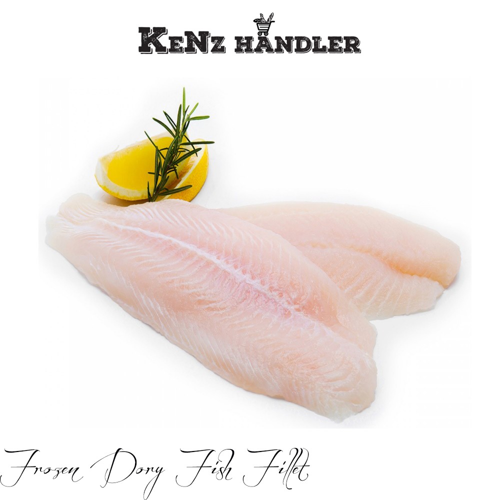 

KeNz Händler Dory Fish FILLET ( Frozen ) 1kg|Grab and Gojek Delivery