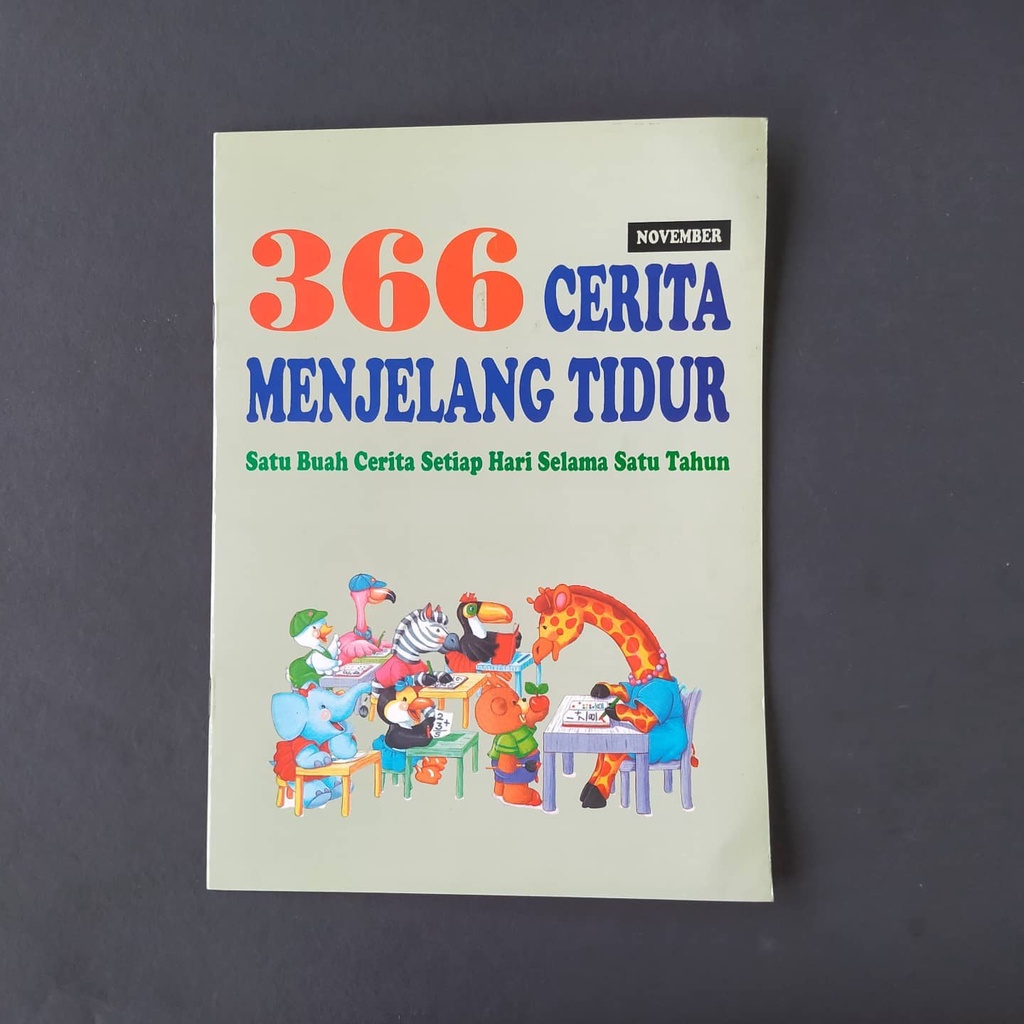 Buku Anak Langka 366 Cerita Menjelang Tidur November