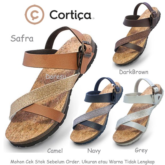 Safra - Cortica Sepatu Sandal Wanita Original