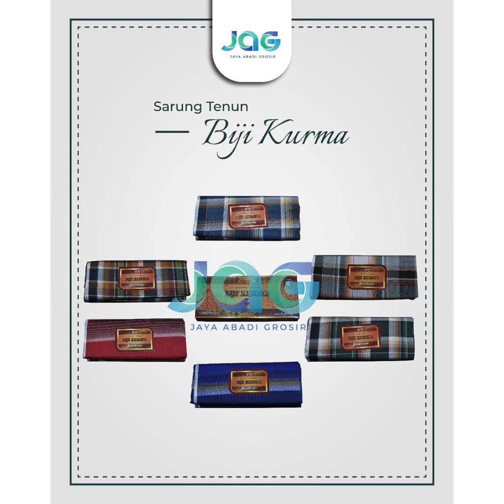 Sarung Tenun Biji Kurma