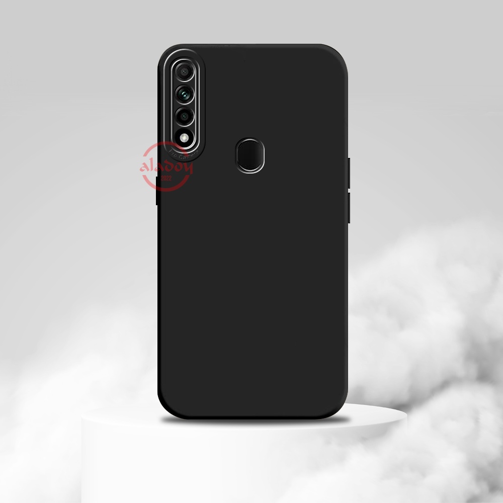 Soft Case Oppo A8 , Oppo A31 Case Liquid Silicone Pro Camera Premium Casing
