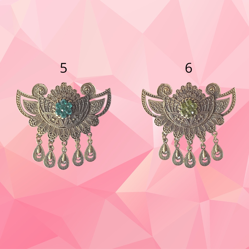 brooch ,Bros kebaya ,bros juntai ,bros jurai ,bros hijab JM620-3