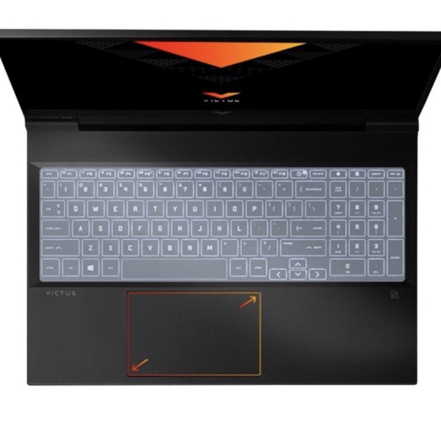 Cover Keyboard Protector Laptop HP Victus 16-eE0084AXE0085AXE0086AX 16,1 Inch silicon tranparan