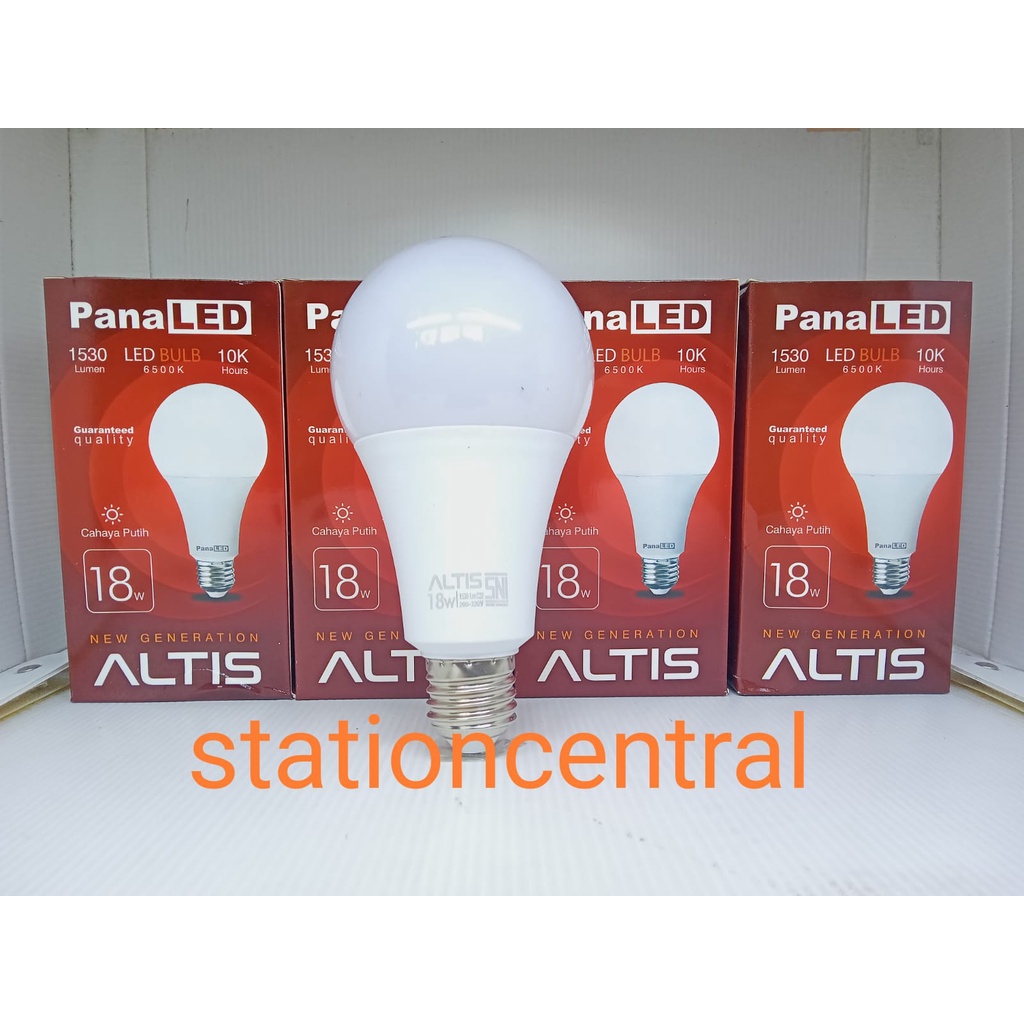 Lampu LED Panaled Altis 18 Watt 18Watt / 18 W 18W Panaled Altis Cahaya Putih SNI Garansi
