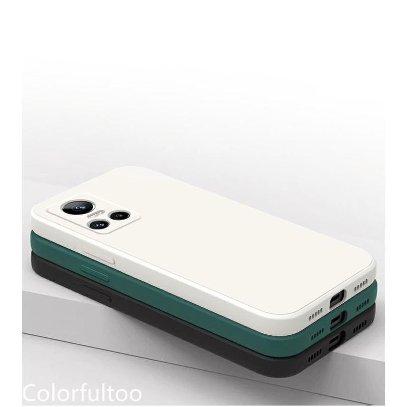 Soft Case Realme GT Neo 3 Liquid Silikon Slim Skin Candy Macaron Bludru