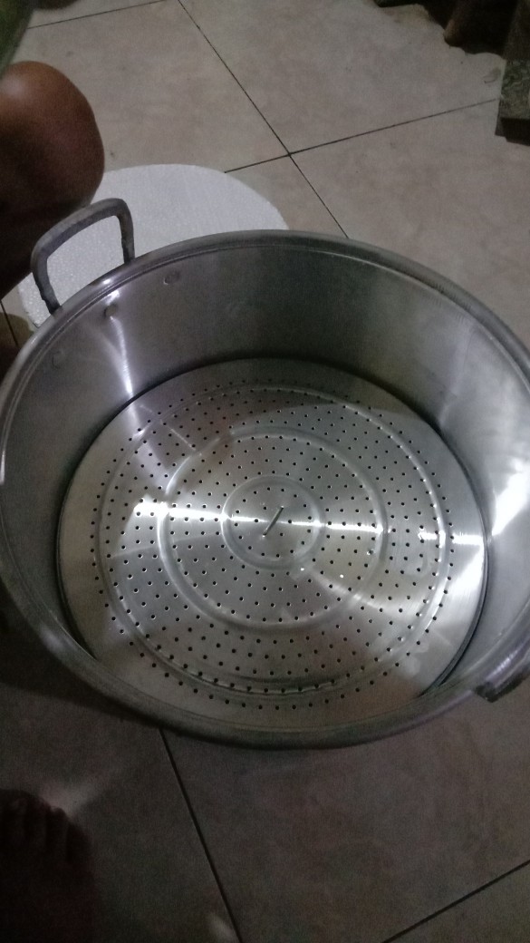 Muliya Tebal Dandang Dengan Sarangan 36 Cm /panci Kukus