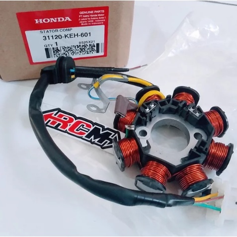 STATOR COMP SPULL SPOOL SPUL ASSY MEGAPRO 2006 - 2009 PRIMUS ORI ORIGINAL HONDA AHM HGP ASLI 31120-K
