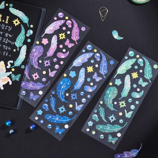 

Stiker ROMANTIC GALAXY / Sticker untuk Buku Hitam tema GALAXY / Stiker DIY / Hiasan Scrap Book