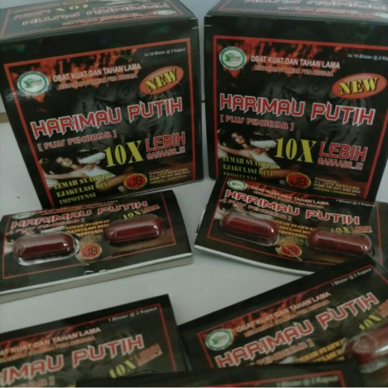 Kapsul harimau putih 10x