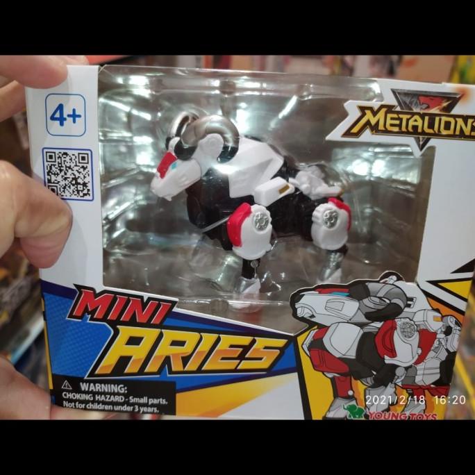Action Figure Metalions Mini Aries Young Toys Original barang ready