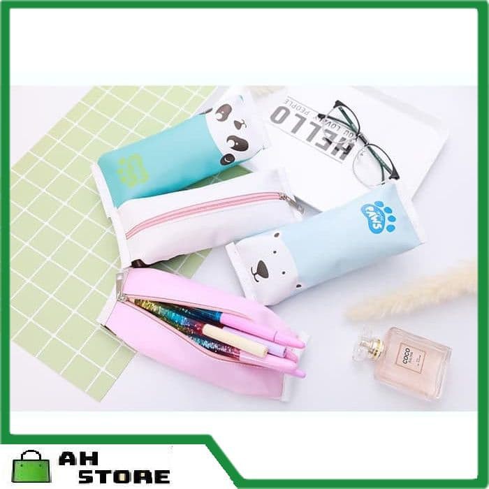 

B171 Pencil Case Tempat Pensil Kotak Pensil Artic Paw Pencil Box