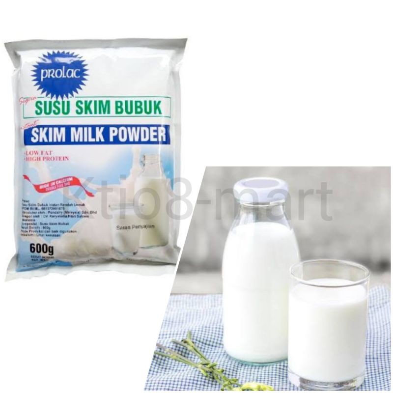 

PROLAC - Susu Skim Bubuk 600gr/Skim Milk Powder/Import