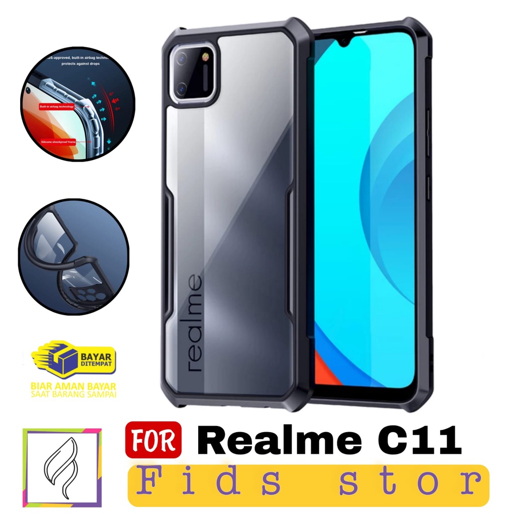 PROMO Case REALME C11 / C11 20121 Softcase Armor Shockproof Fushion Case Xundd Transparan