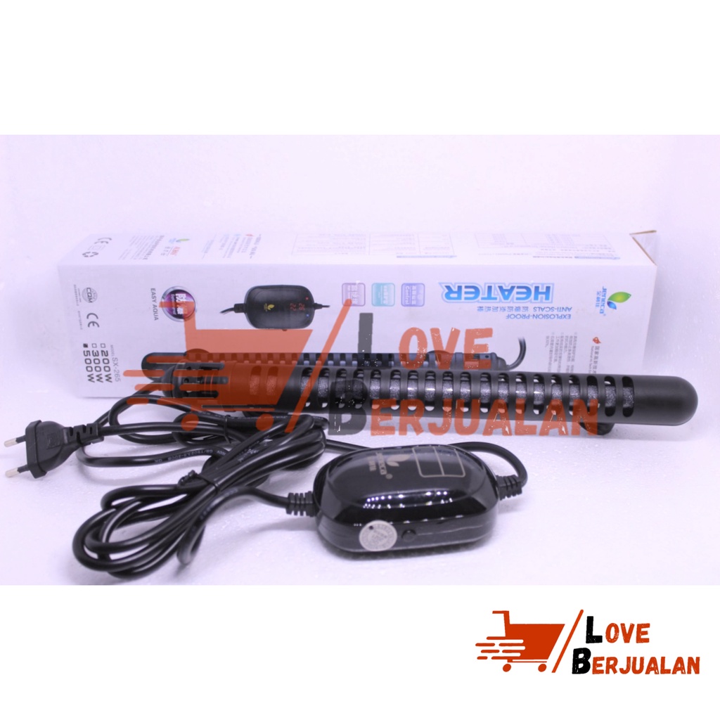 JENECA Heater Digital SX265 500watt Pemanas Aquarium 500w