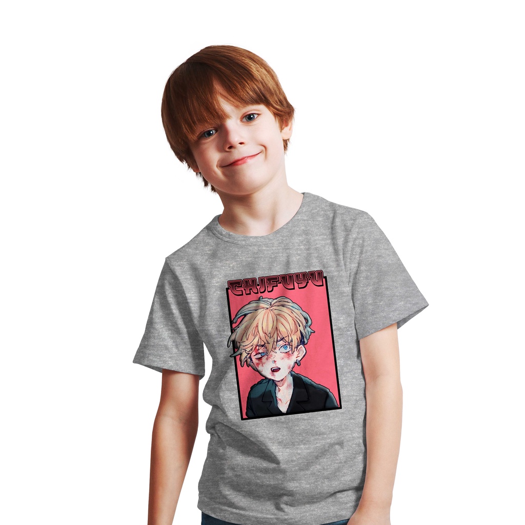 BAJU KAOS ANAK ANIME TOKYO REVENGERS CHIFUYU TOUMAN TERBARU