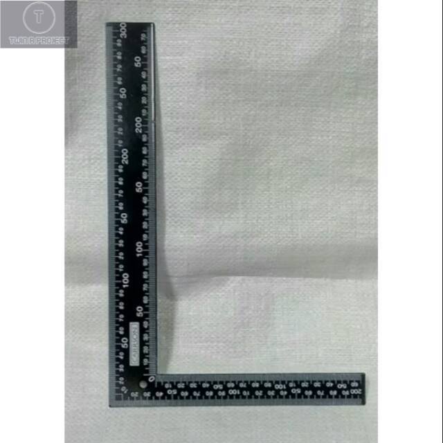 

Siku - penggaris siku - siku tukang 20x30 - siku penggaris