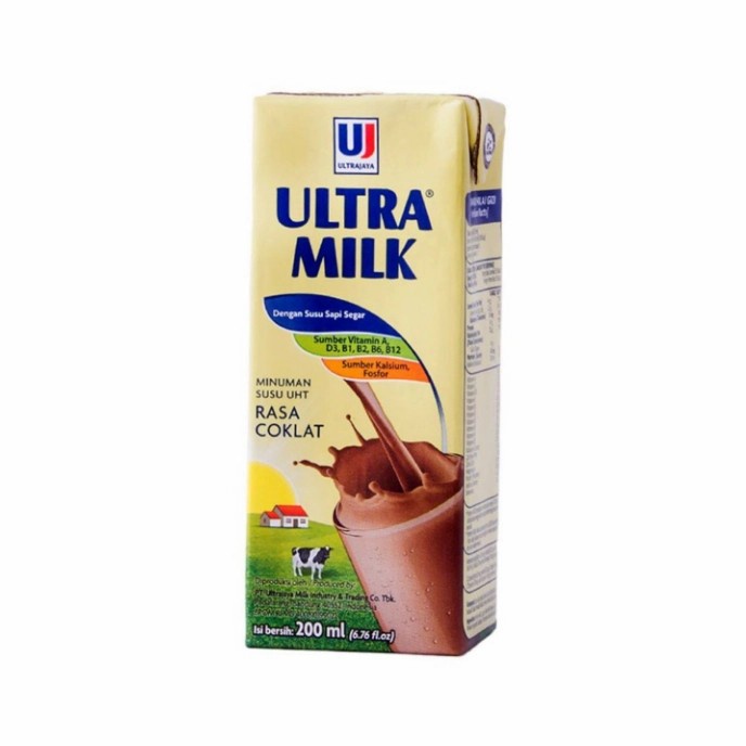 

Susu UHT Ultra milk 200ml Chocholate/Fullcream/Strawberry