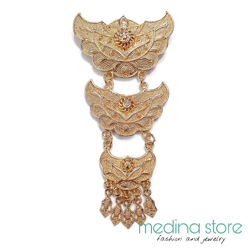 Bros Kebaya/Bros Susun/Bros Kutubaru/Bros Seragam Pesta/Bros Grosir Murah Mewah-B - Rose Gold