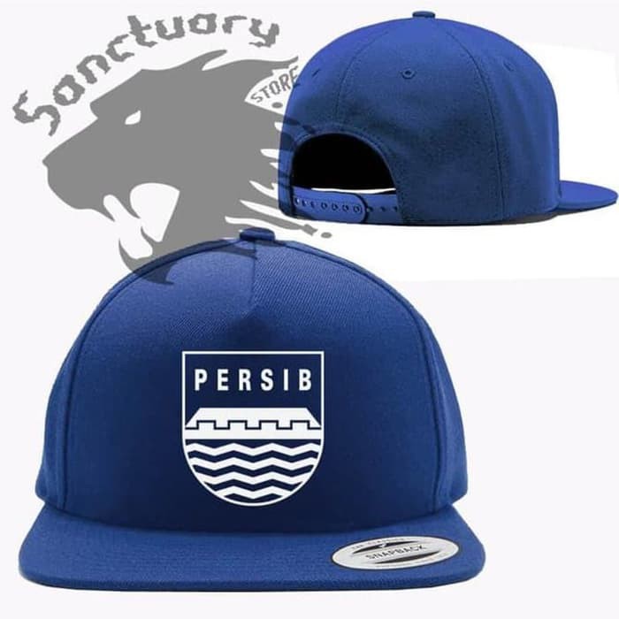 Diskon Topi Snapback Snap Back Persib Bandung Viking Polos Custom Pria Wanita |